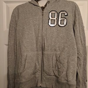 Victoria's Secret Pink fur zip up jacket